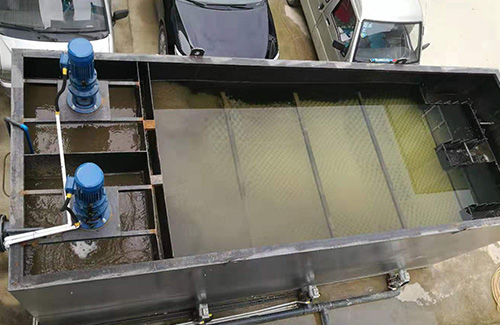 接觸氧化池、絮凝沉淀工藝